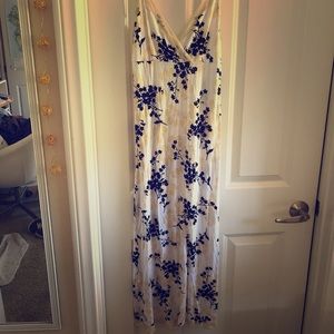 Stretchy cotton nightgown/slip dress